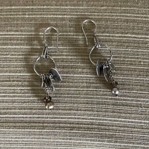 Silpada Sterling Silver earrings. Like new.